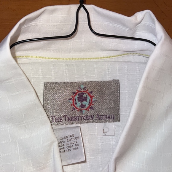 The Territory Ahead white button down dress shirt - size large - Picture 3 of 3